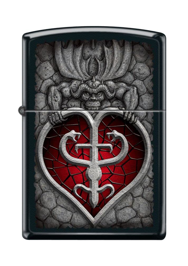 Zippo Lighter - Personalized Customize Message Engrave on Backside for Dragon Windproof Lighter Gold Plate Armor 29265
